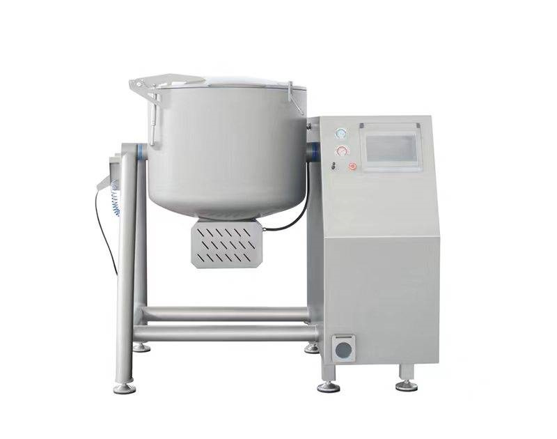 用制冷滾揉機制作餡料減少葉菜菌類氧化反應(yīng)，保持食材鮮度與美味